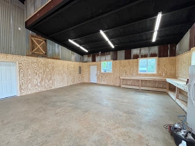 Custom barn interior