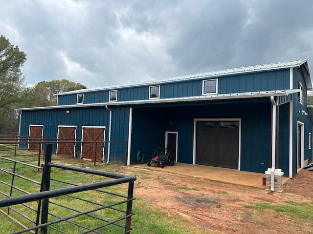 Custom barn