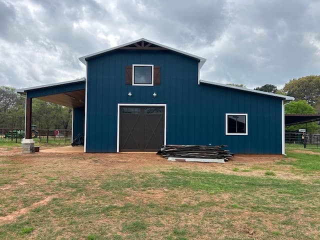 Custom barn