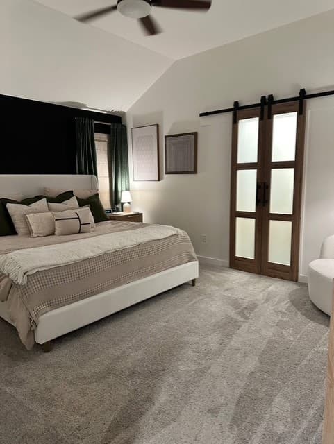 Master bedroom and bathroom remodel