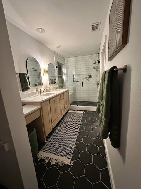 Master bedroom and bathroom remodel