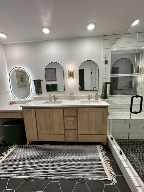 Master bedroom and bathroom remodel